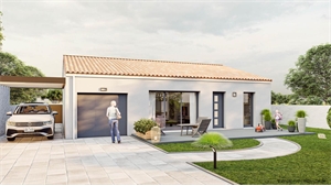 maison neuve à la vente -   17290  BALLON, surface 91 m2 vente maison neuve - UBI476475584
